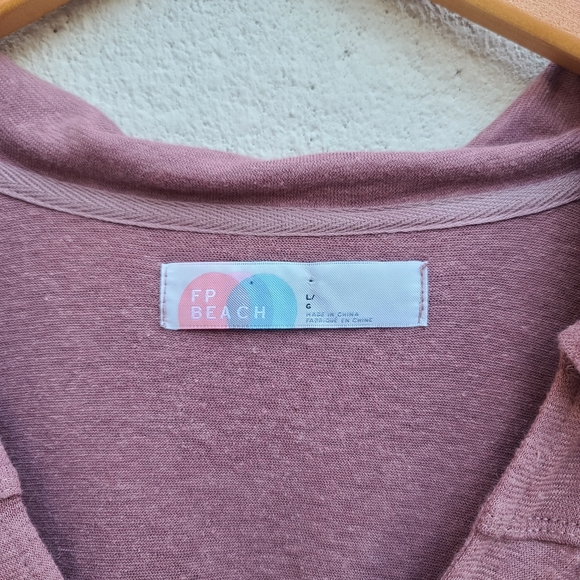 Free People Beach | Moonlight Midi Dress in Summer Sparrow Size Large - Picture 5 of 15